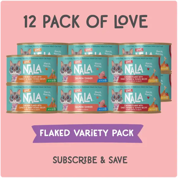 Love, Nala Flaked Variety Pack 2.8oz - 12 per Case Love Nala