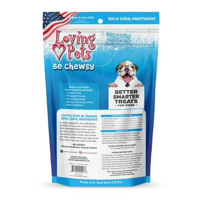 Loving Pets Be Chewsy Bully Dog Treat Loving Pets