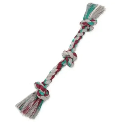 Mammoth Cottonblend Color 3 Flossing Rope Dog Toy Mammoth