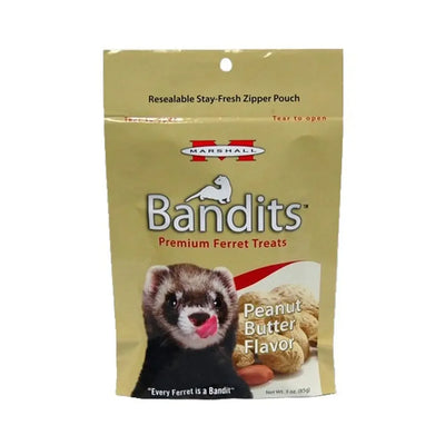 Marshall® Peanut Butter Flavor Premium Ferret Treats 3 Oz Marshall® Pet