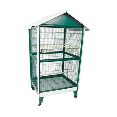 Medium Pitched Roof Bird Aviary A&E Cage Company