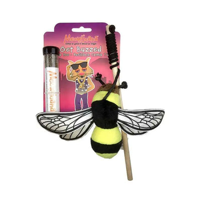 Meowijuana® Get Buzzed Refillable Bee Cat Toys Meowijuana®