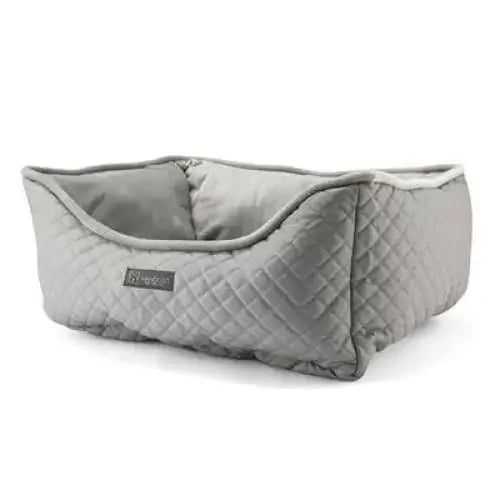 Nandog Prive Collection Quilted Vegan Leather Pet Beds Nandog Pet Gear WP