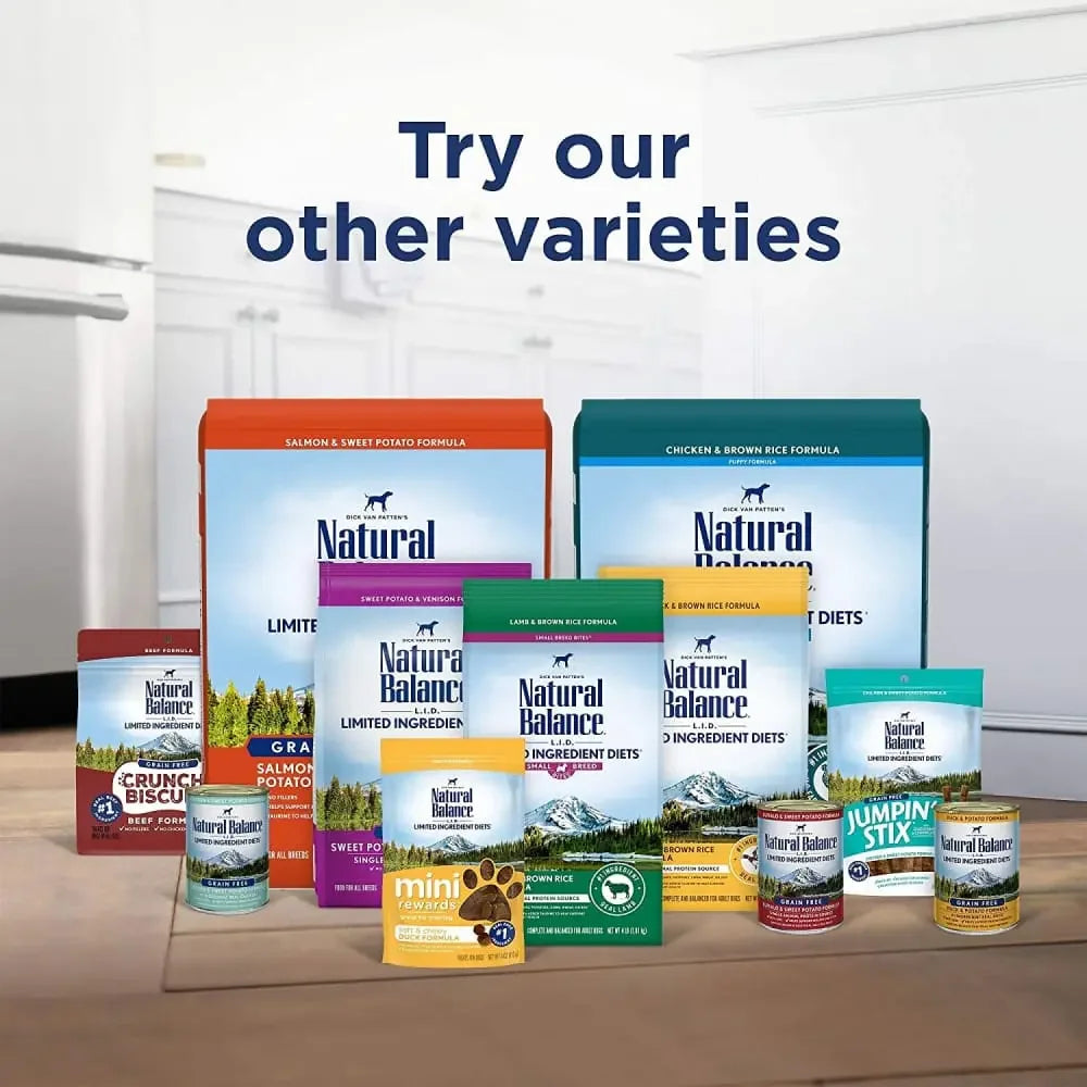 Natural Balance Pet Foods L.I.D Reserve Grain-Free Dry Dog Food Duck & Potato, 22 lb Natural Balance