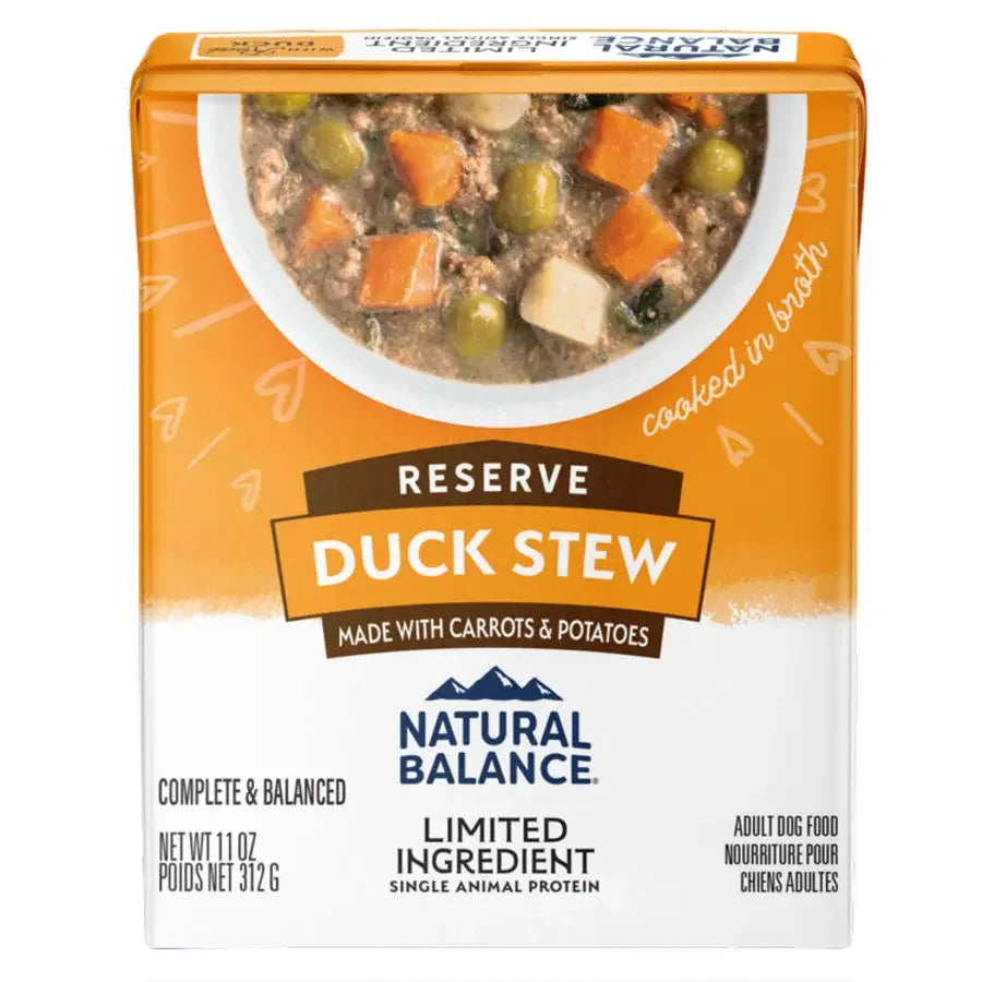 Natural Balance Pet Foods L.I.D. Pouch Wet Dog Food 12ea/11 oz Natural Balance Pet