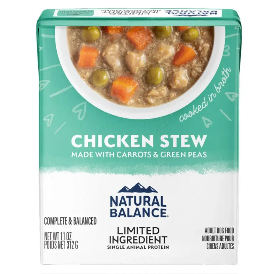 Natural Balance Pet Foods L.I.D. Pouch Wet Dog Food 12ea/11 oz Natural Balance Pet