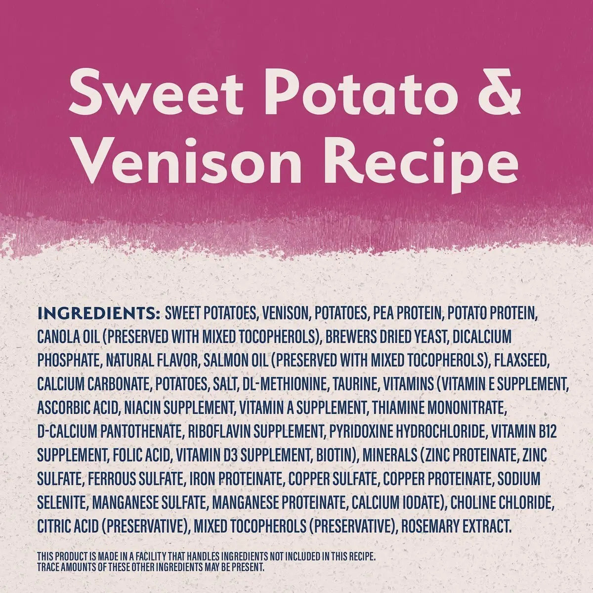 Natural Balance Pet Foods L.I.D. Sweet Potato and Venison Adult Dry Dog Food Natural Balance CPD