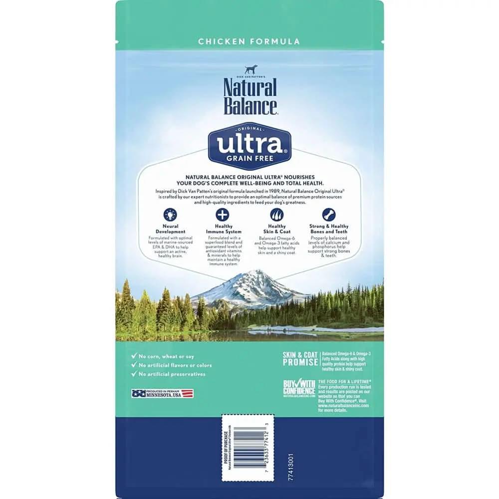 Natural Balance Pet Foods Ultra Grain Free Chicken Good Dry Dog Food Natural Balance CPD