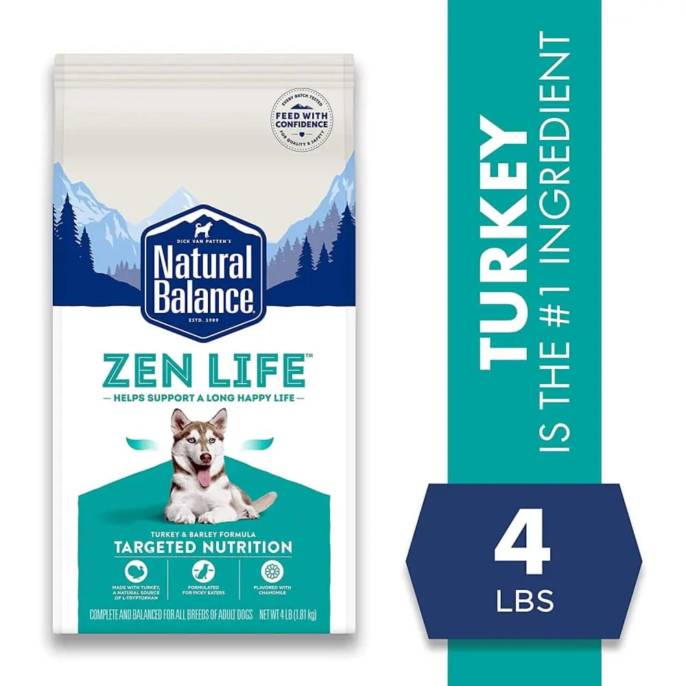 Natural Balance Pet Foods Zen Life Dry Dog Food Turkey & Brown Rice Natural Balance CPD