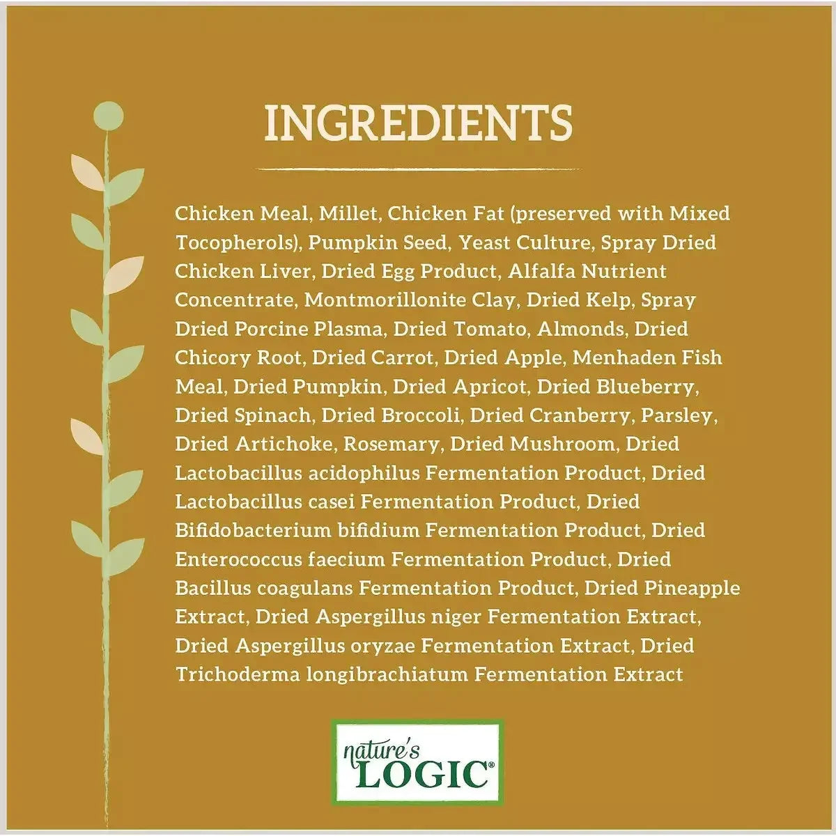 Nature's Logic Canine Chicken Meal Feast Dry Dog Food Nature's Logic