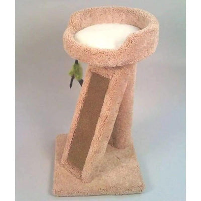 North American Pet Nap and Scratch Pedestal Assorted 28.5 in North American Pet