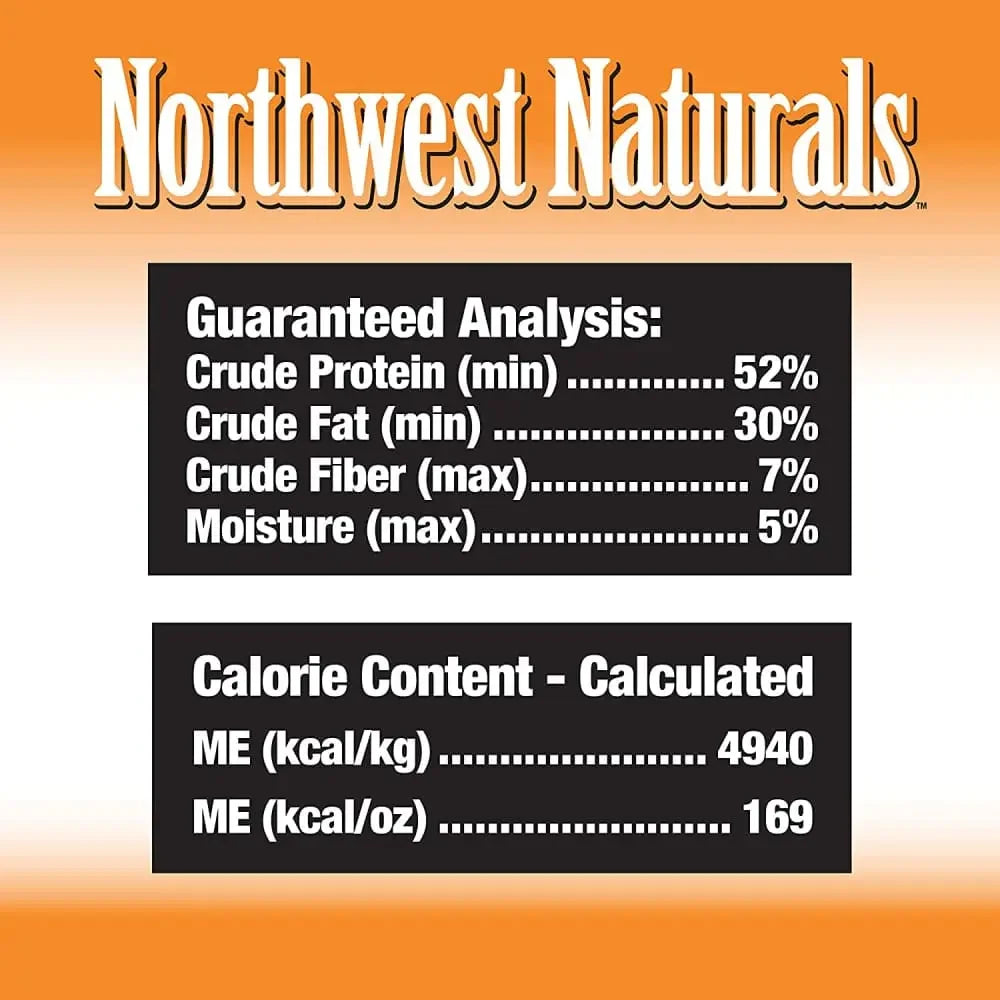 Northwest Naturals Freeze Dried Raw Diet for Dogs Turkey Nuggets Dog Food Northwest Naturals