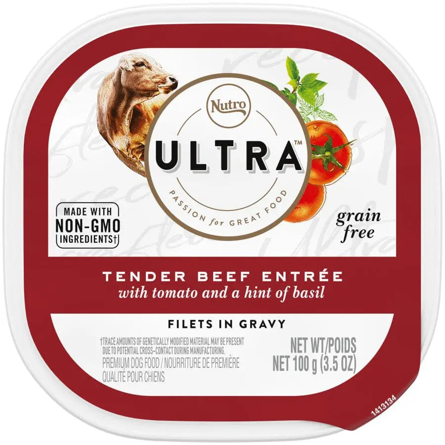 Nutro Products Ultra Grain Free Filets in Gravy Adult Wet Dog Food 3.5 oz, 24 pk Nutro CPD