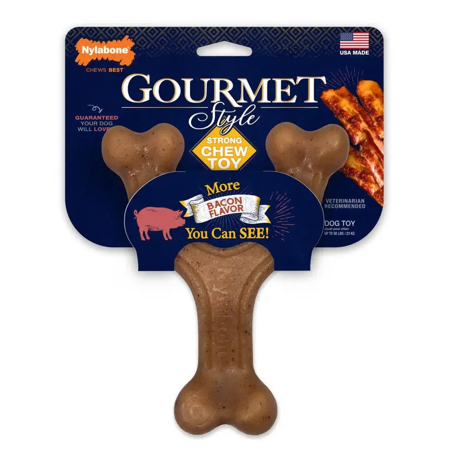 Nylabone Gourmet Style Strong Chew Wishbone Dog Toy Wishbone, Nylabone