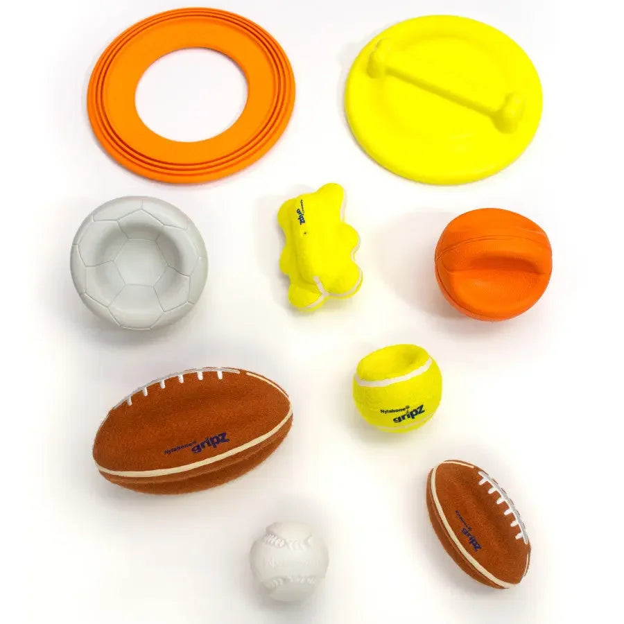 Nylabone Power Play Dog Football Gripz Nylabone