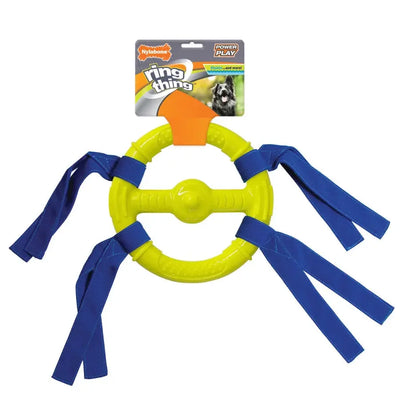 Nylabone Power Play Ring Thing Floatable Dog Toy Nylabone