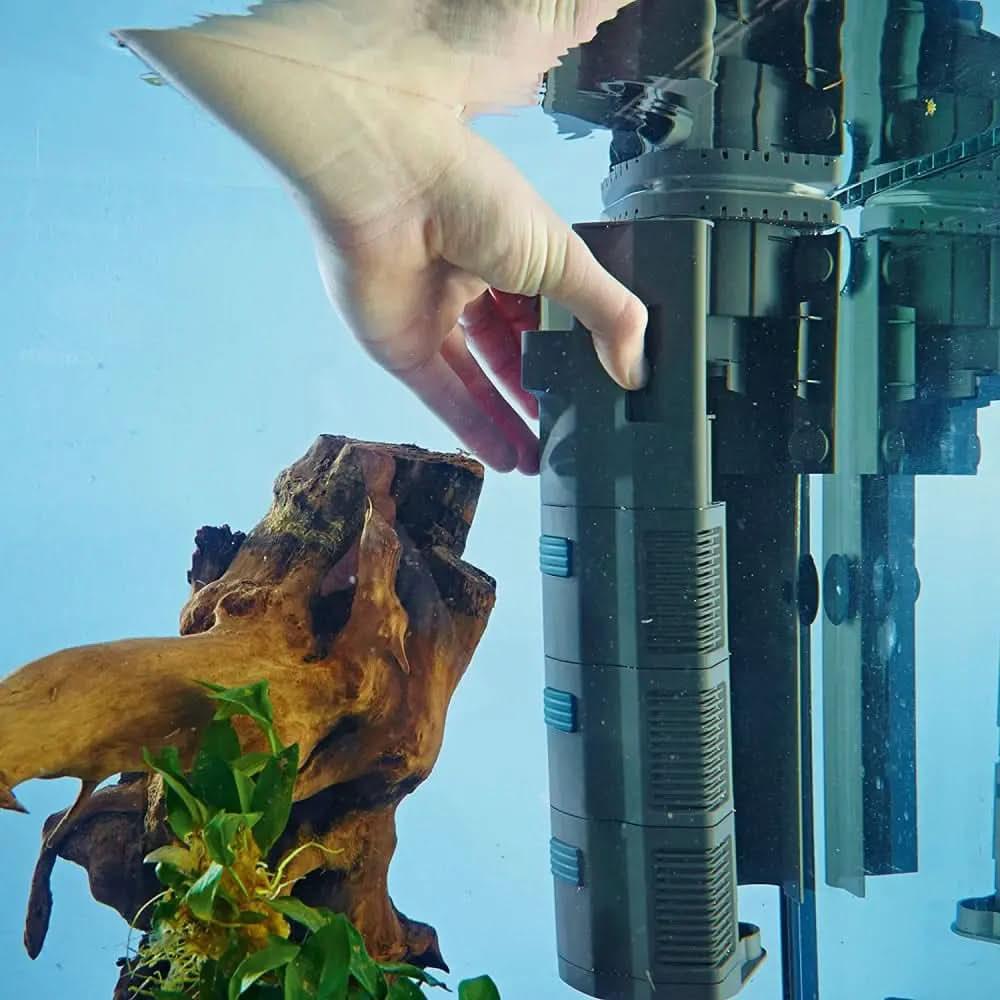 OASE BioPlus Thermo nternal Filter with Built-in Heater Black OASE