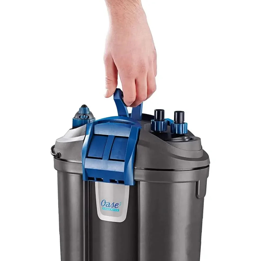 OASE FiltoSmart Thermo External Canister Filter with Built-in Heater Black, Blue OASE