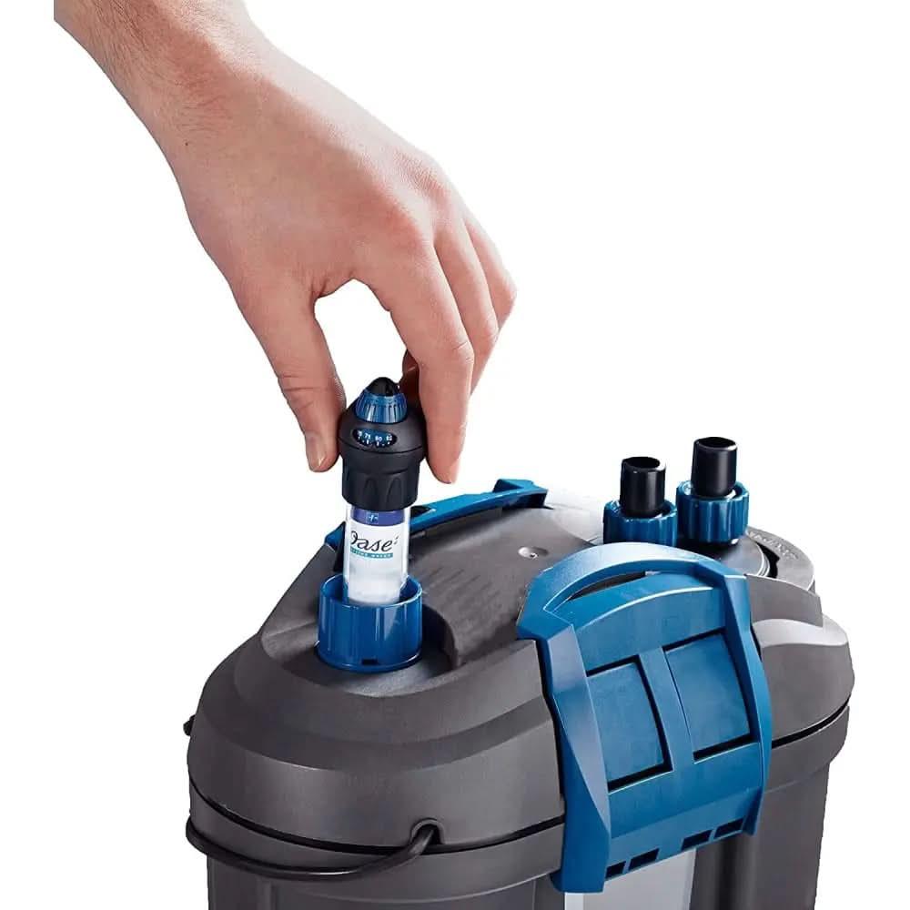 OASE FiltoSmart Thermo External Canister Filter with Built-in Heater Black, Blue OASE