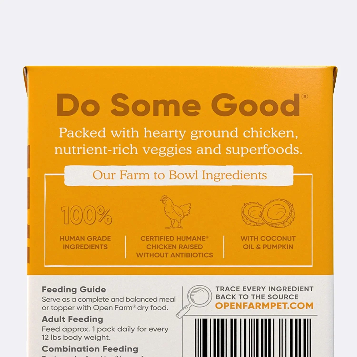 Open Farm® Harvest Chicken Rustic Stew Wet Dog Food 12.5oz case of 12 Open Farm