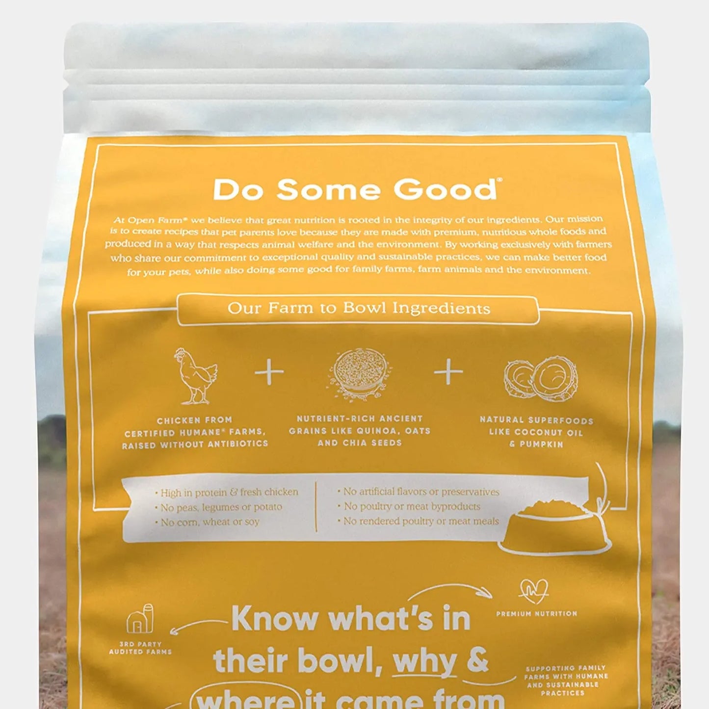 Open Farm® Harvest Chicken & Ancient Grains Dry Dog Food Open Farm