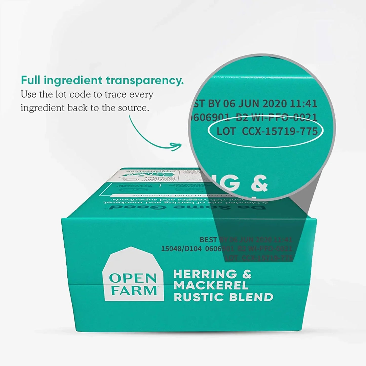 Open Farm® Herring & Mackerel Rustic Blend Wet Cat Food 5.5oz Open Farm