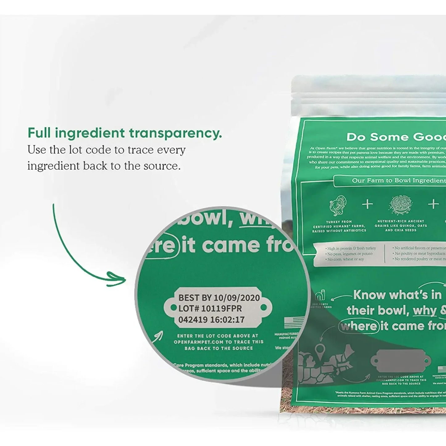 Open Farm® Homestead Turkey & Ancient Grains Dry Dog Food Open Farm