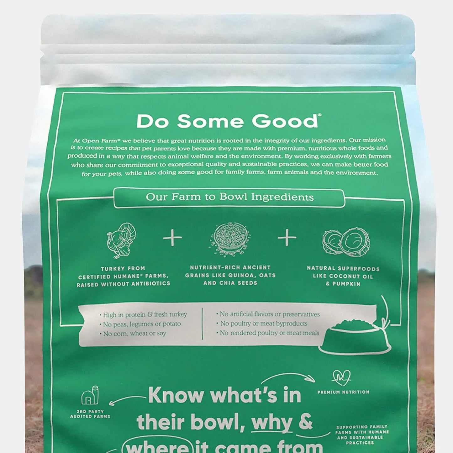 Open Farm® Homestead Turkey & Ancient Grains Dry Dog Food Open Farm