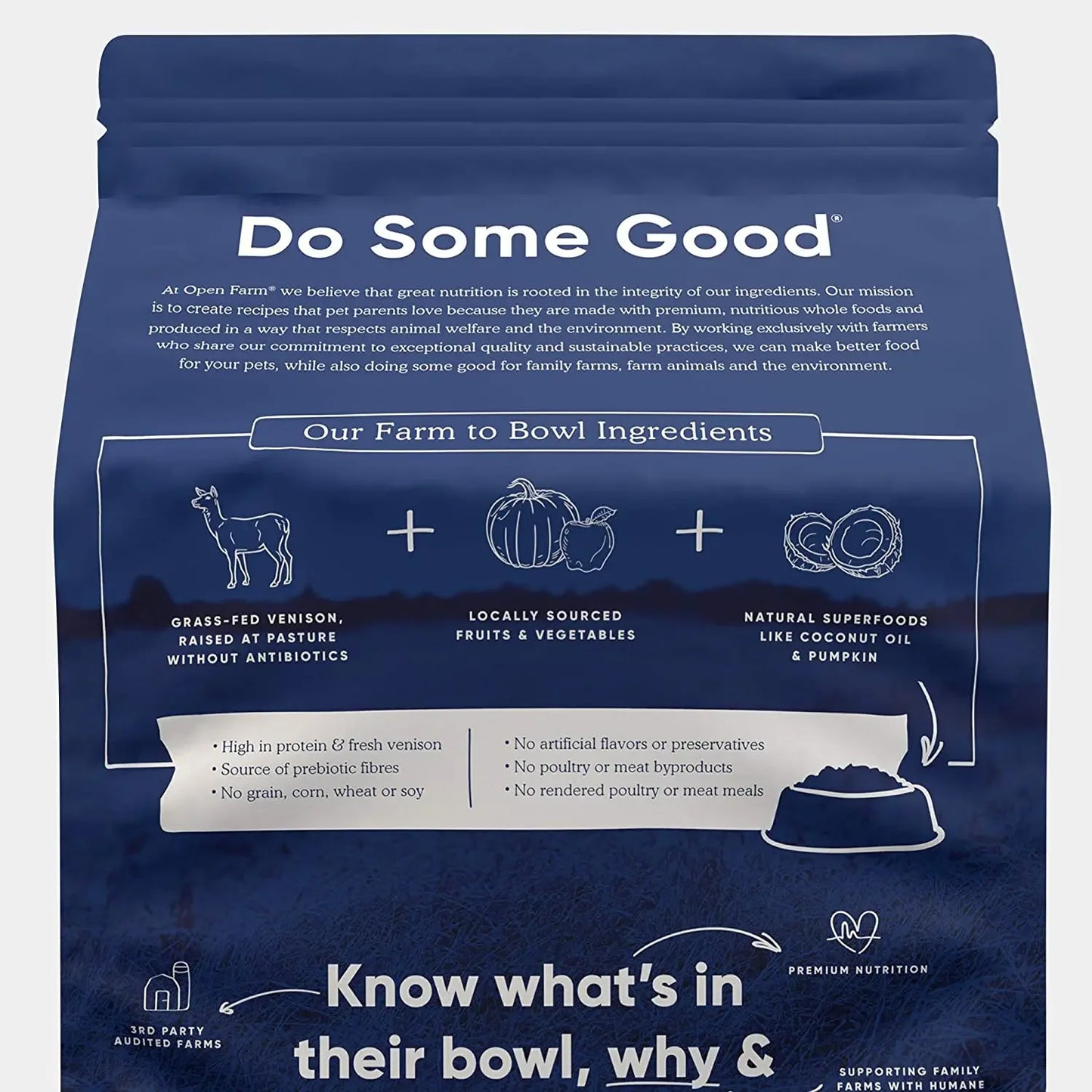 Open Farm® New Zealand Venison Grain Free Dry Dog Food Open Farm