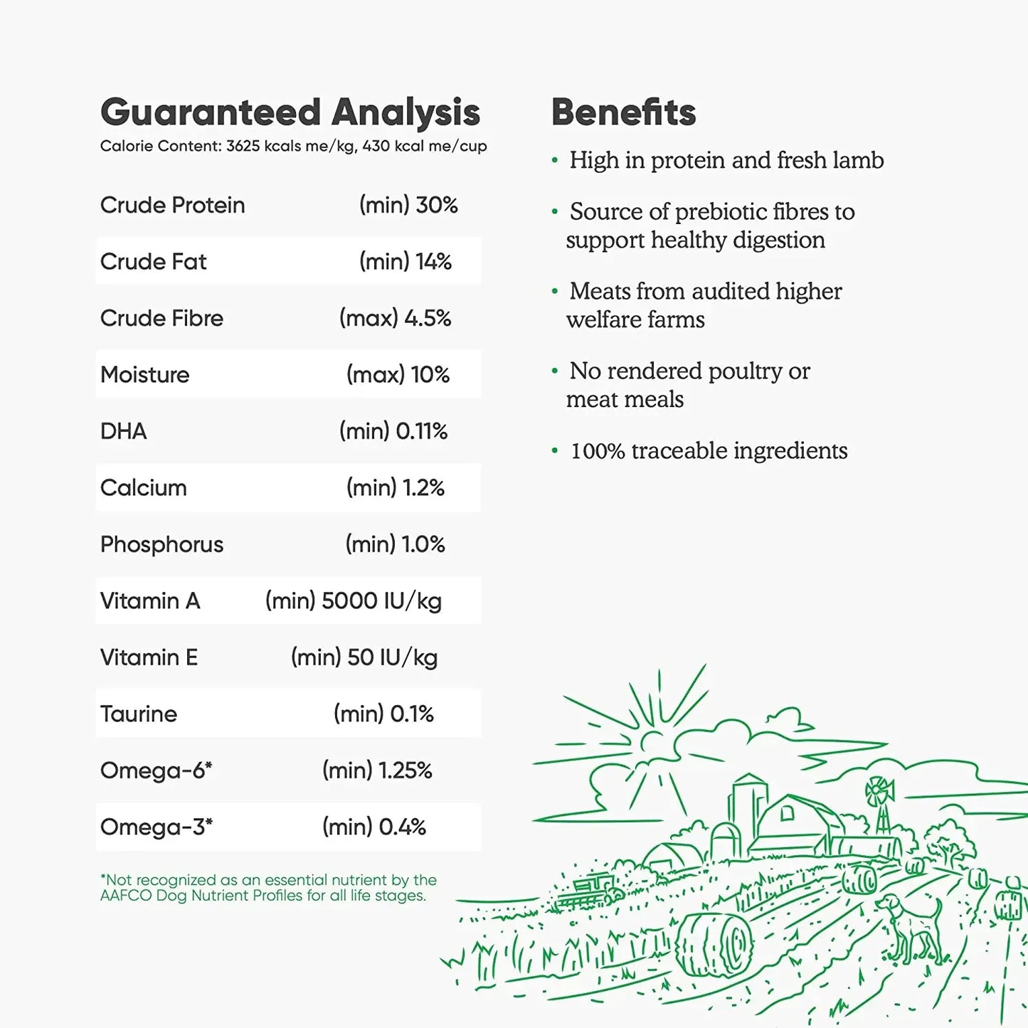 Open Farm® Pasture-Raised Lamb Grain Free Dry Dog Food Open Farm