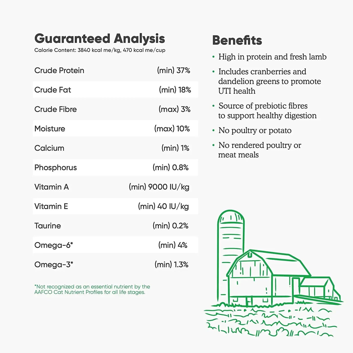 Open Farm® Pastured-Raised Lamb Grain Free Dry Cat Food Open Farm