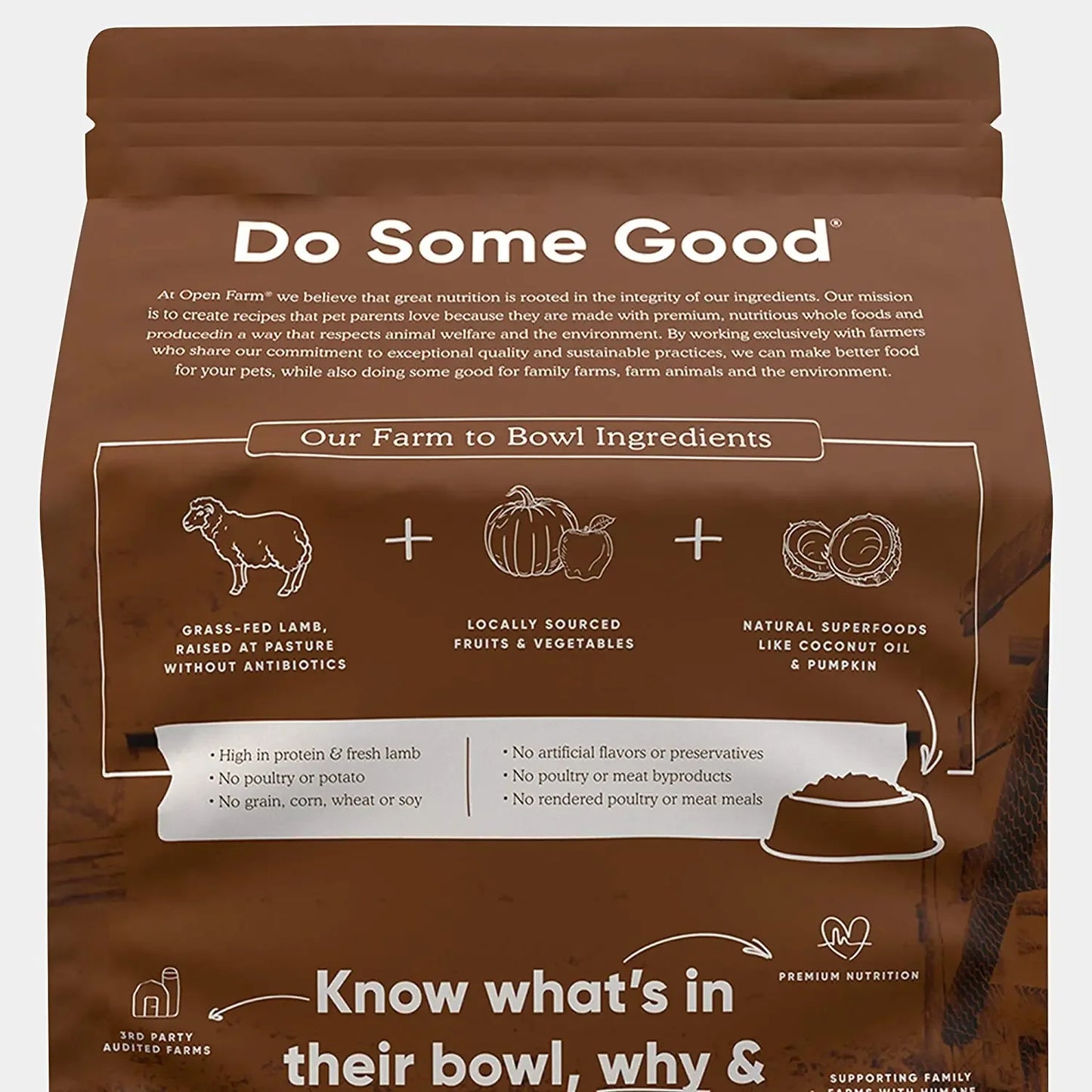 Open Farm® Pastured-Raised Lamb Grain Free Dry Cat Food Open Farm