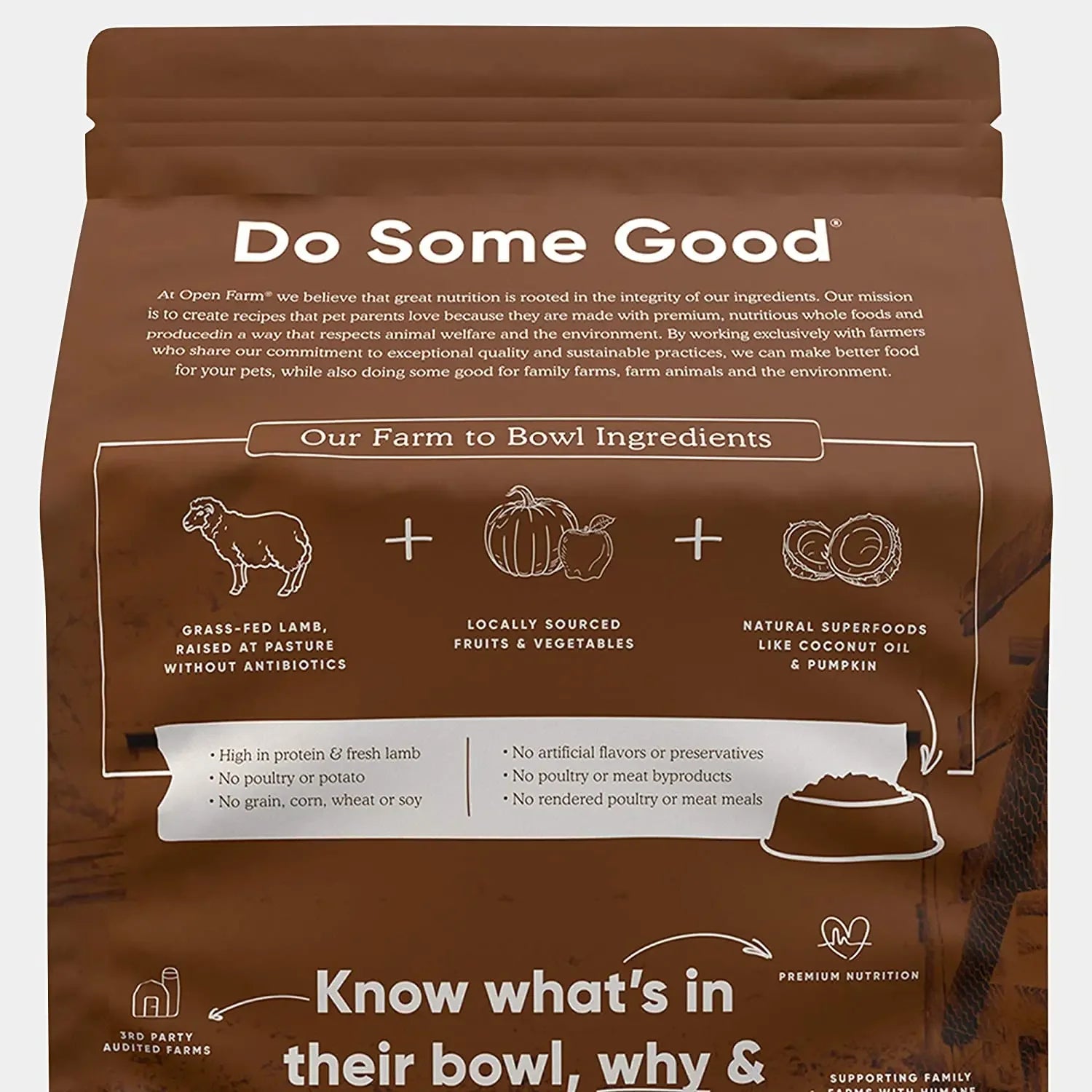 Open Farm® Pastured-Raised Lamb Grain Free Dry Cat Food Open Farm
