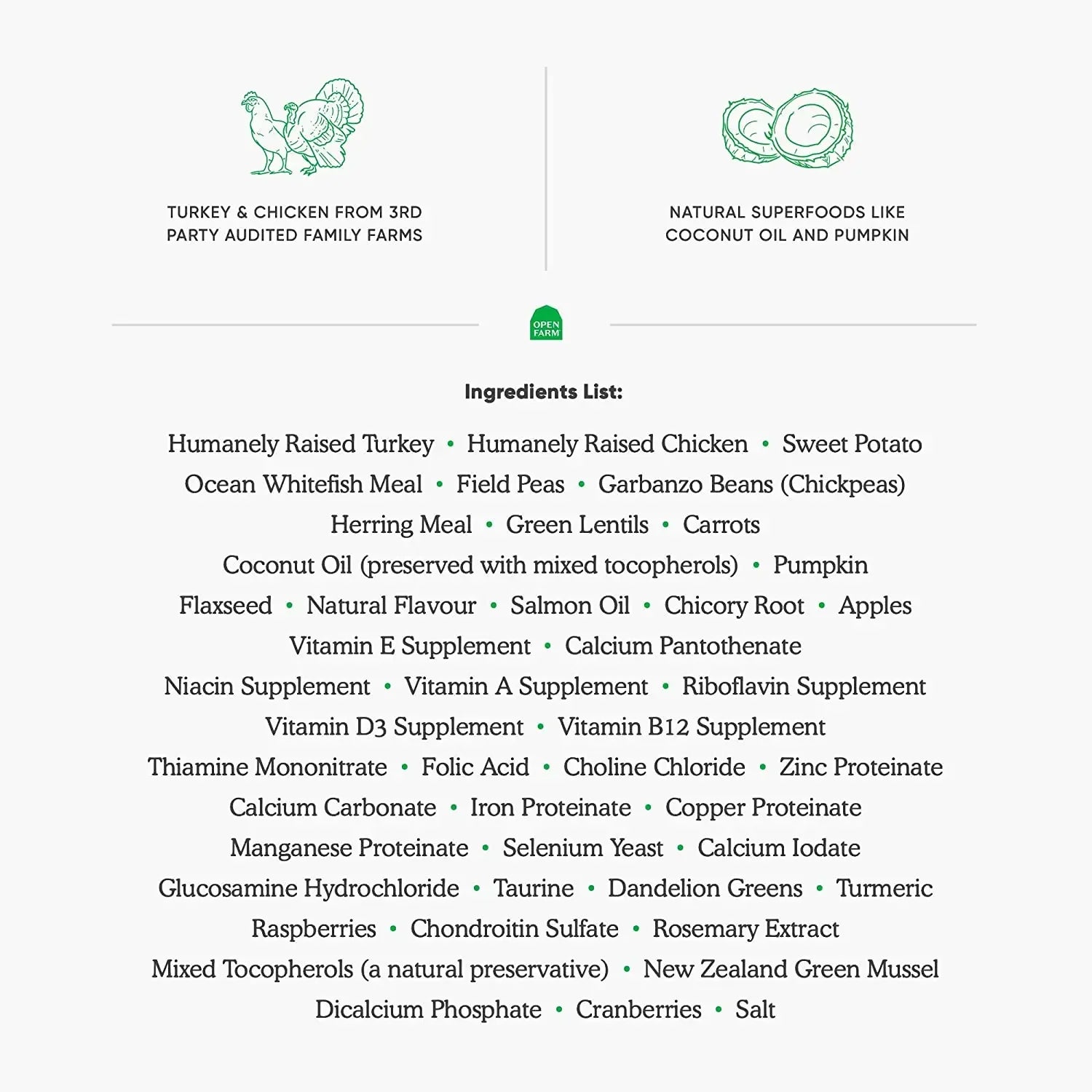 Open Farm® Senior Grain Free Dry Dog Food Open Farm