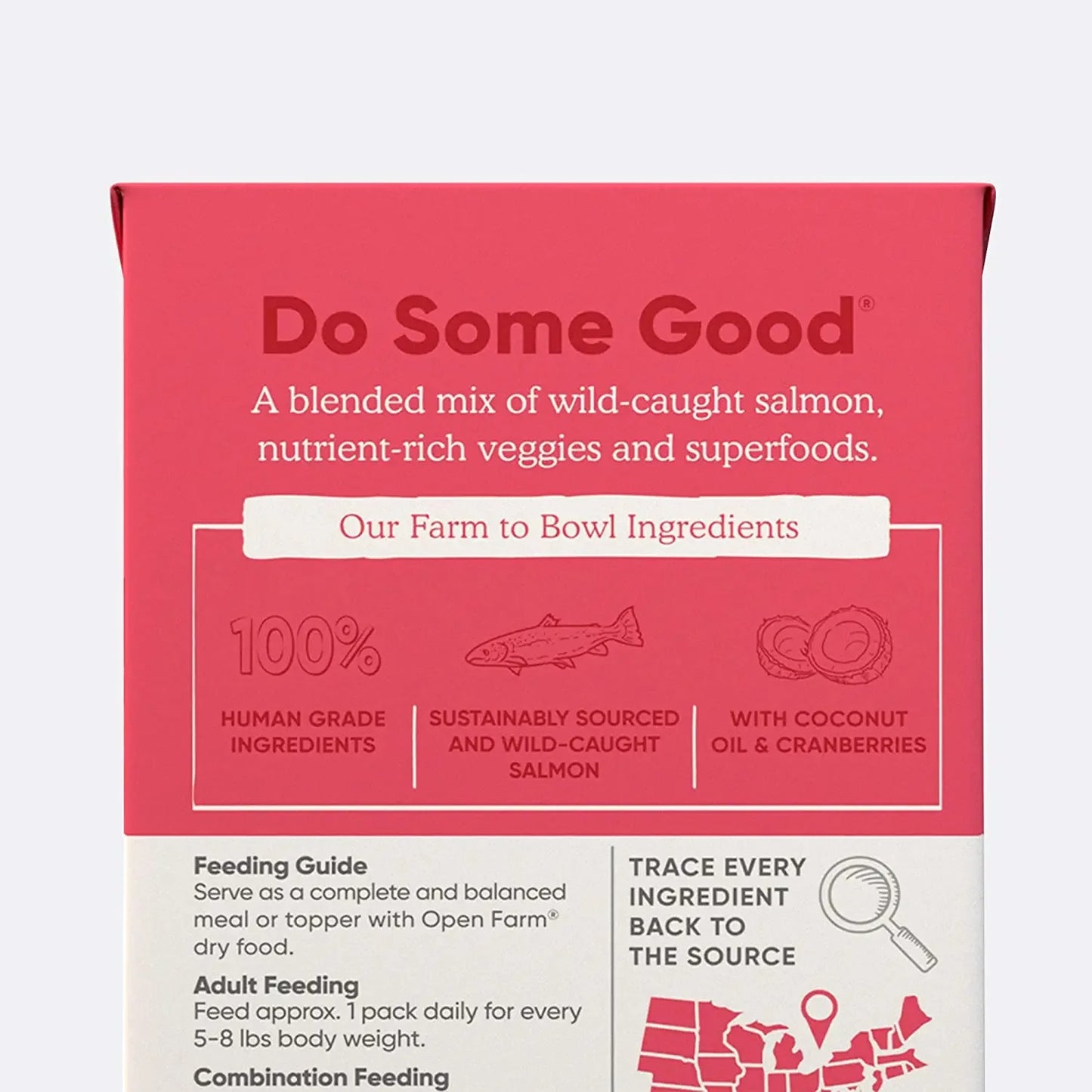 Open Farm® Wild-Caught Salmon Rustic Blend Wet Cat Food 5.5oz case of 12 Open Farm