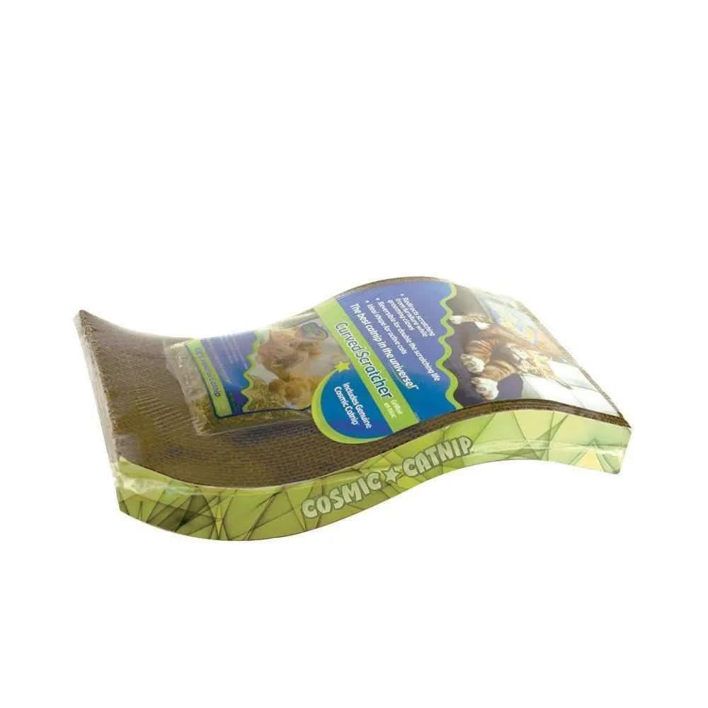 OurPets® Cosmic Wave Corrugated Scratcher for Cat 0.5 Oz Jar OurPets®