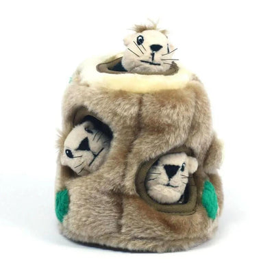 Outward Hound® Hide A Squirrel Dog Toys Brown Color Small 4 X 7 X 5 Inch Outward Hound®