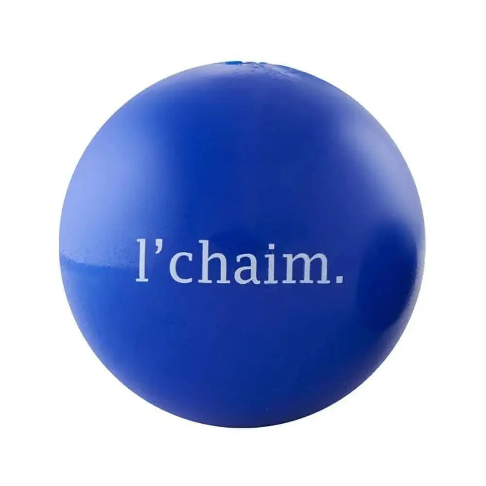 Outward Hound® Orbee-Tuff Holiday L'chaim Ball for Dog Blue Color Large Outward Hound®