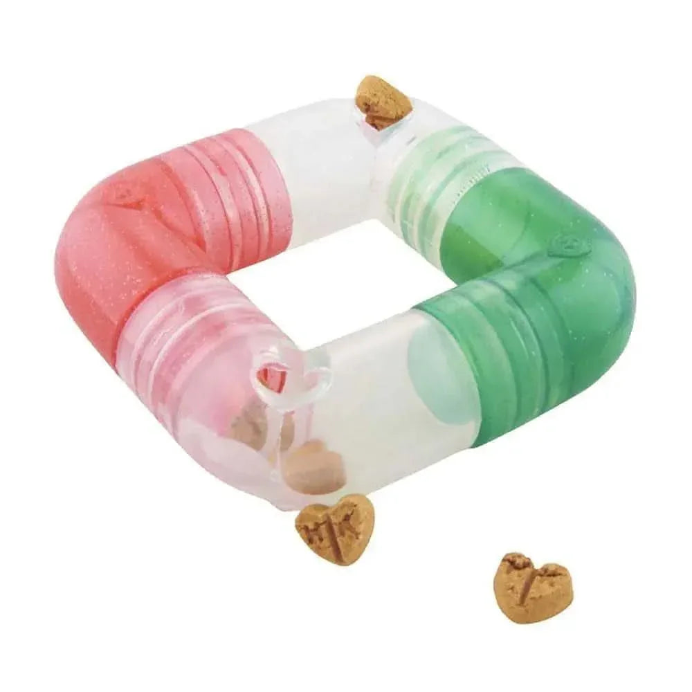 Outward Hound® Orbee-Tuff Holiday Link for Dog Red/Green Color Outward Hound®