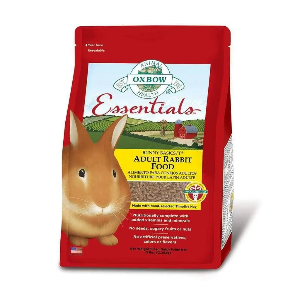 Oxbow Animal Health Essentials Adult Rabbit Food 5 Lbs Talis Us