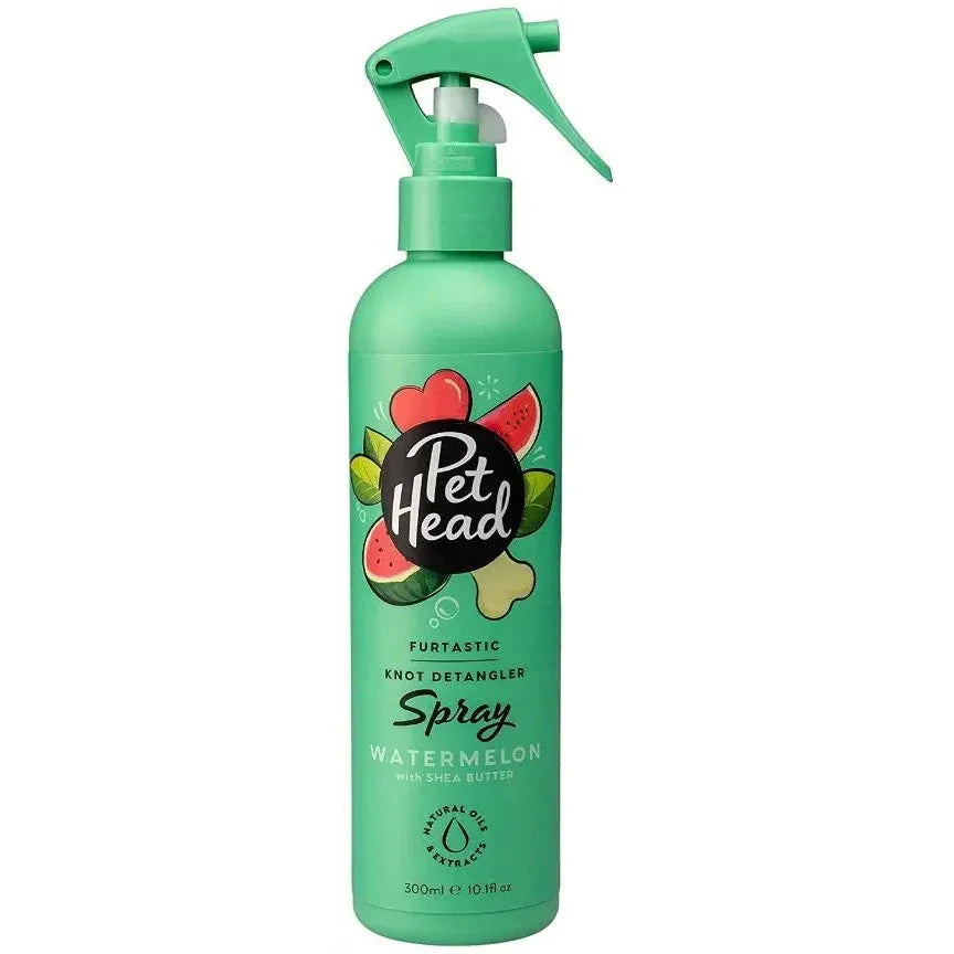 Pet Head Furtastic Knot Detangler Spray for Dogs Watermelon with Shea Butter Pet Head