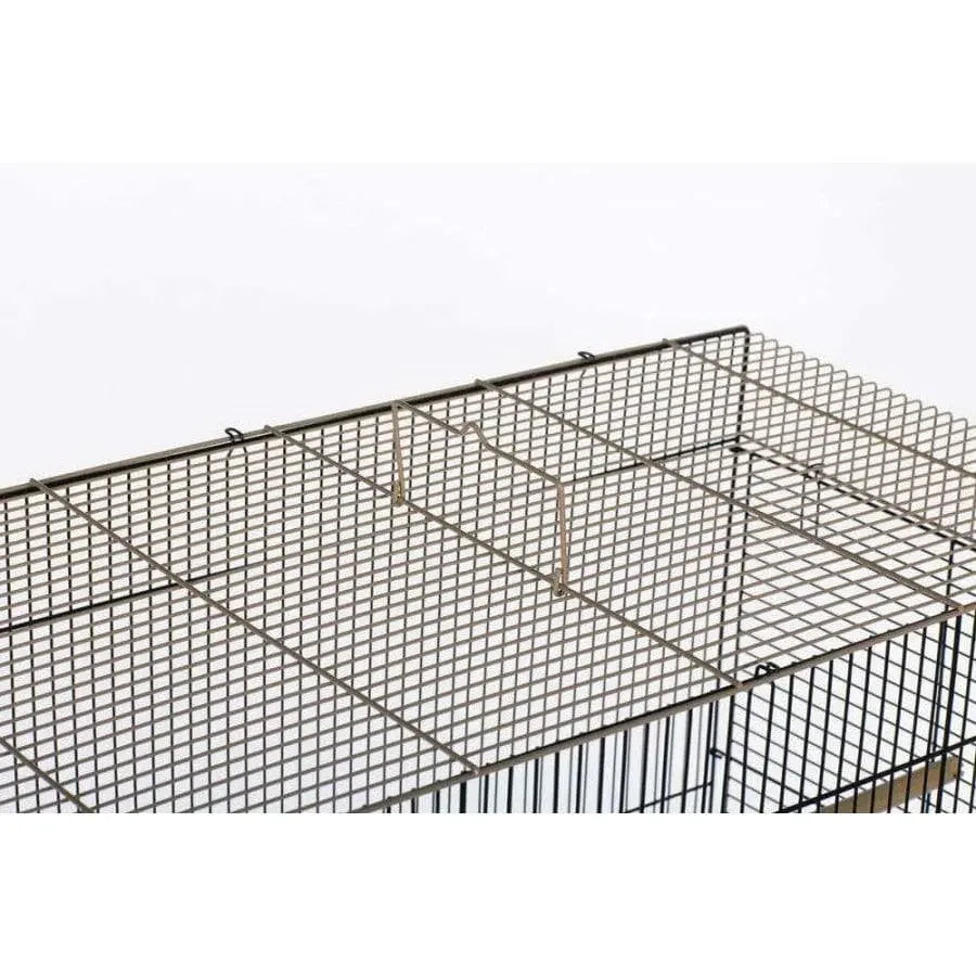 Prevue Pet Products 42614 Pre-Packed Flight Bird Cage White/Blue, Black/Brown 2ea/2 pk Prevue Pet CPD