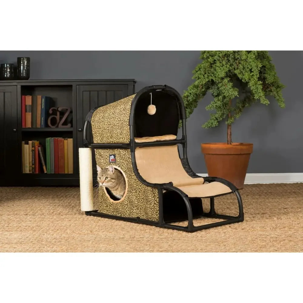 Prevue Pet Products Catville Loft - Leopard Print Prevue Pet