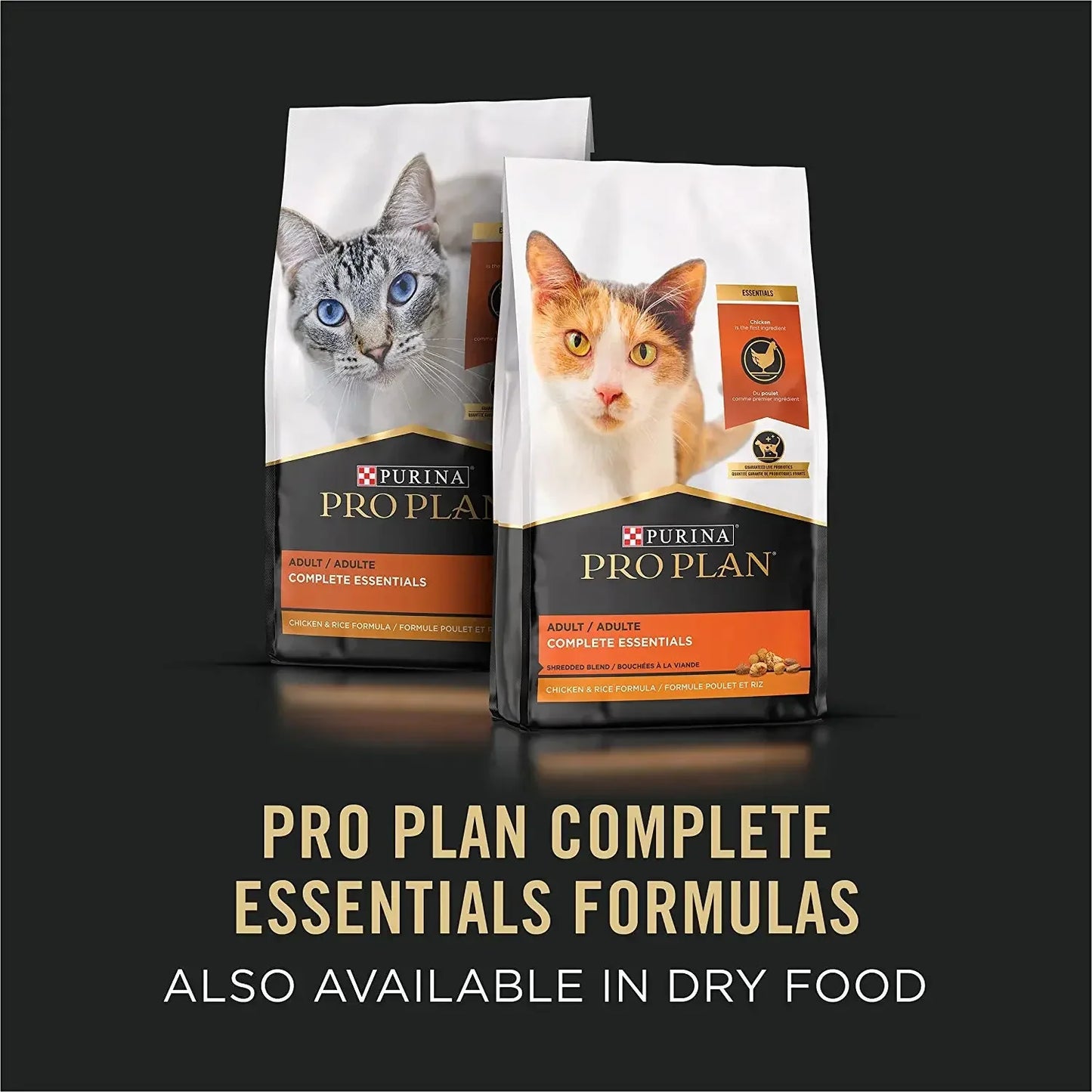 Pro Plan Savor Chicken, Tuna & Wild Rice in Sauce Cat Wet Food 24 / 3 oz Purina