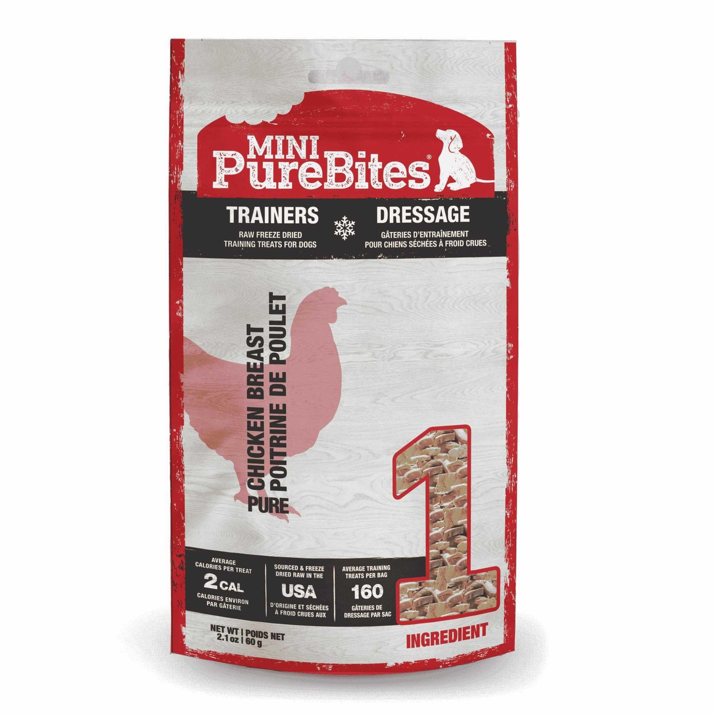 PureBites Mini-Trainers Pure Dog Treats Pure Treats