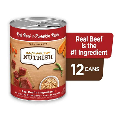 Rachael Ray NUTRISH Premium Pate Canned Dog Food 12ea/13 oz Rachael Ray NUTRISH