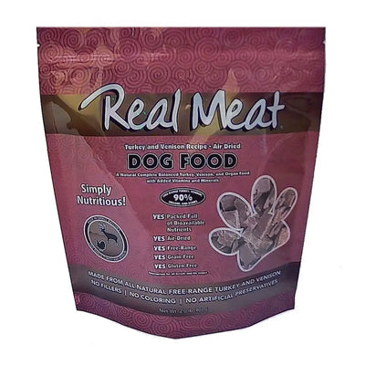 Real Meat® Air-Dried Turkey & Venison Dog Food 5 Lbs Real Meat®