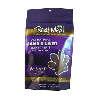 Real Meat® Lamb & Lamb Liver Jerky Dog Treat 12 Oz Real Meat®