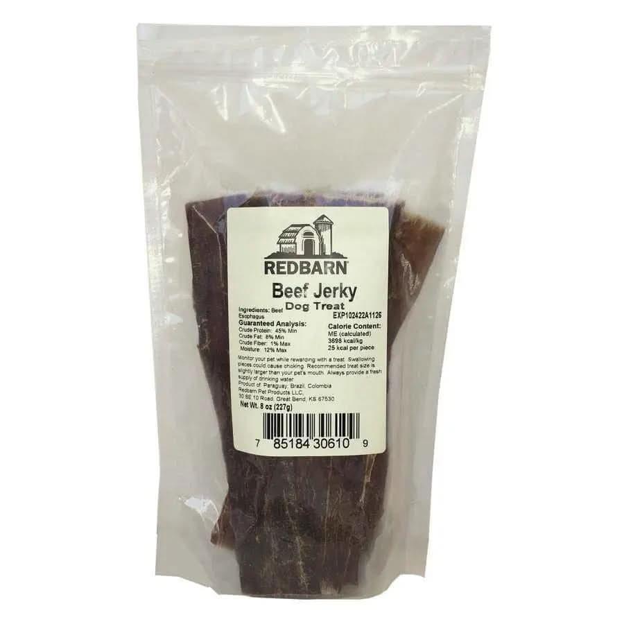 Redbarn Pet Products Beef Jerky Dog Treat 1ea/8 oz Redbarn