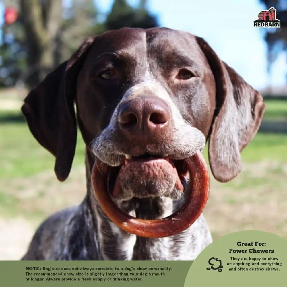 Redbarn Pet Products Bully Rings Dog Chew Redbarn